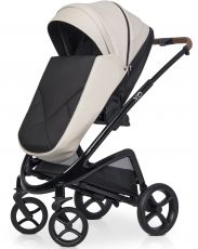 Детская коляска 2 в 1 Riko XD Black Edition 05 Sand
